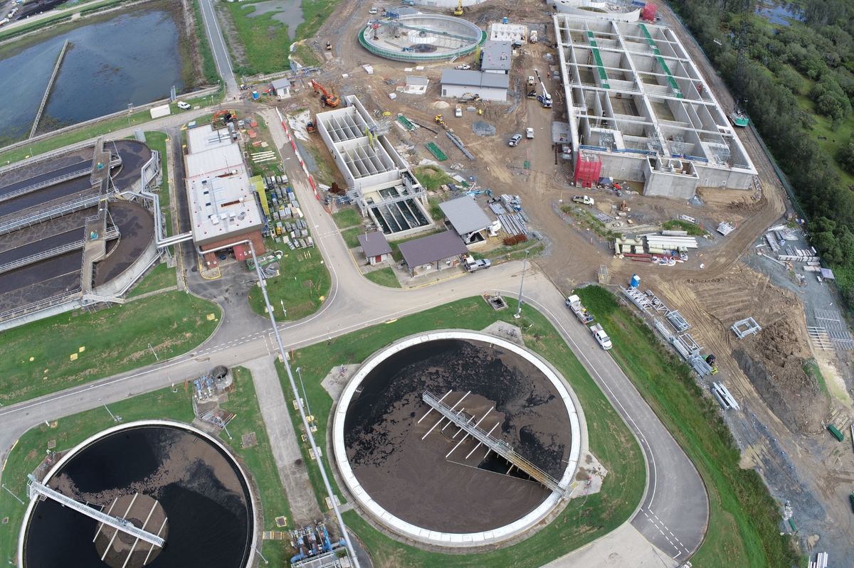 UAV Aerial — Coombabah STP